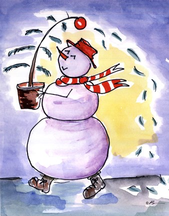 Framed O Christmas Tree Print