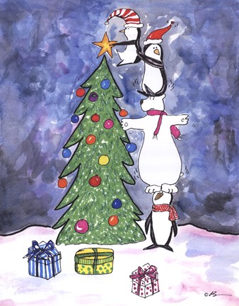 Framed Precarious Print