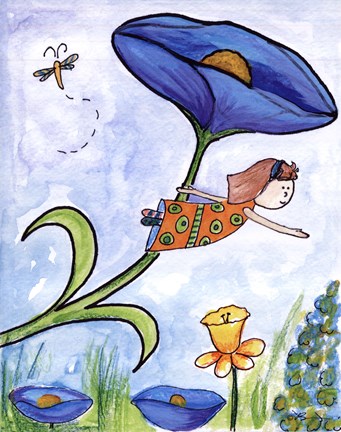 Framed Autumn Winds Print