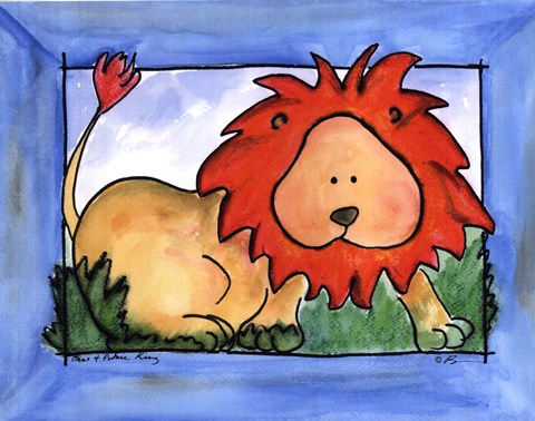 Framed Once and Future King Print