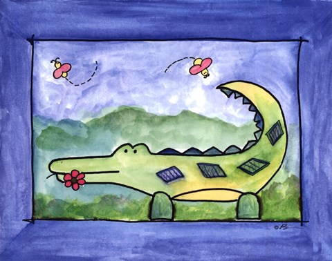 Framed See You Later Print