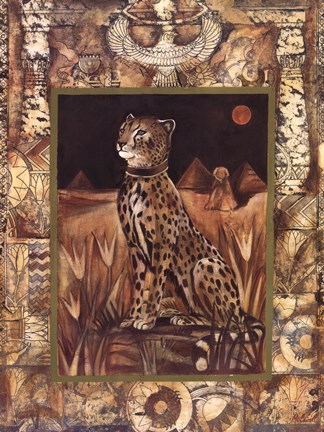 Framed Egyptian Splendor II Print