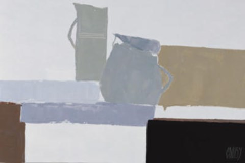 Framed La Carafe Et Le Pichet Print