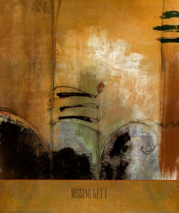 Framed Missing Key I Print