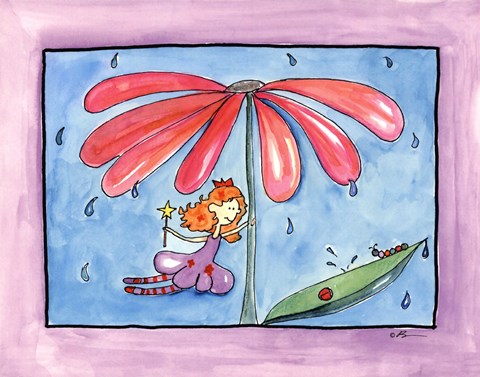 Framed April Showers Print