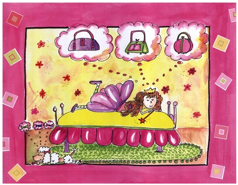 Framed Handbag Dreams Print