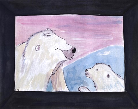 Framed Tell Me Why Print