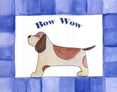 Framed Bow Wow Print