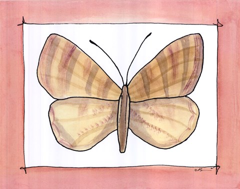 Framed Moth Print