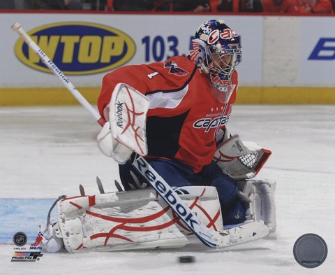 Framed Semyon Varlamov 2010-011 Action Print