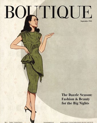 Framed Boutique Print