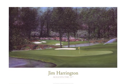 Framed Augusta the 11th Print