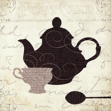 Framed Cream and Sugar II Print