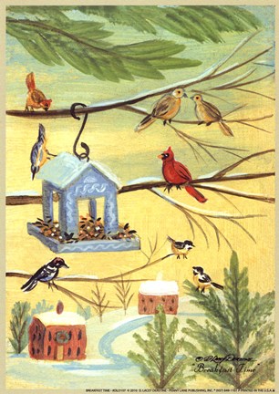 Framed Breakfast Time Print