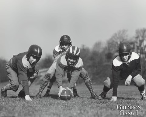 Framed Gridiron Gang Print