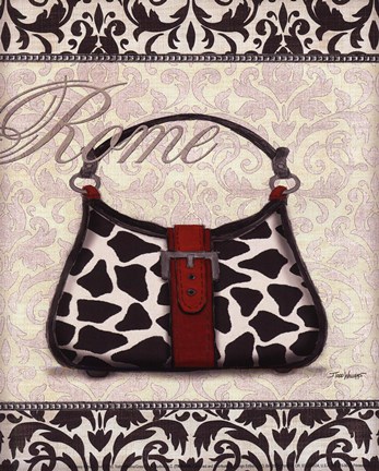 Framed Classy Purse II - mini Print
