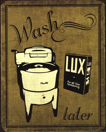 Framed Wash- mini Print