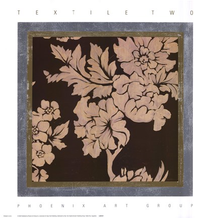 Framed Textile Two Print