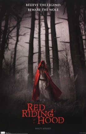 Framed Red Riding Hood - Who&#39;s Afraid Print