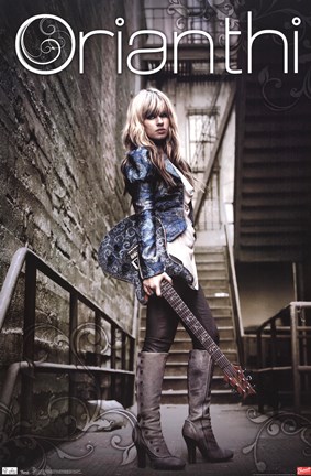 Framed Orianthi Print