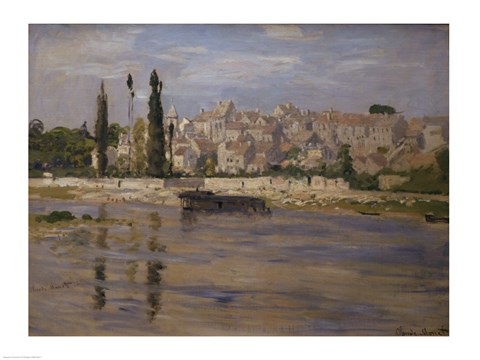 Framed Carrieres-Saint-Denis, 1872 Print