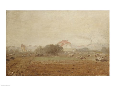 Framed Fog, 1872 Print