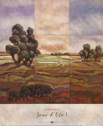 Framed Jour d'Ete 1 Print