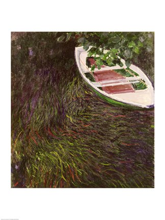 Framed Boat, 1887 Print