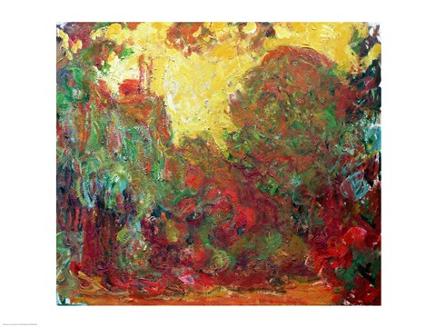 Framed House at Giverny, 1922 Print