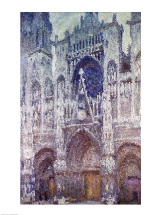 Framed Rouen Cathedral Print