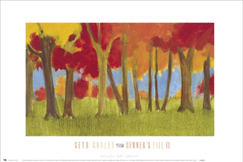Framed Summer's Fall II Print