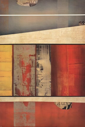 Framed Parallels 1 Print