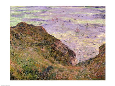 Framed View Over the Sea, 1882 Print