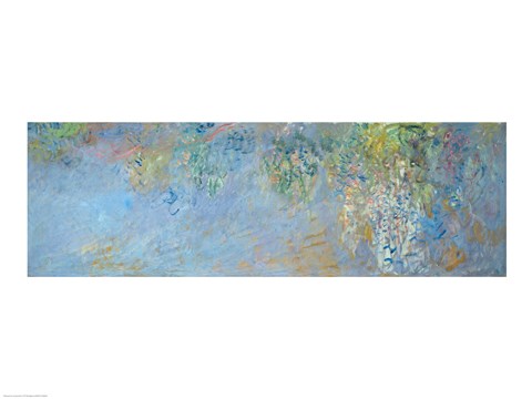 Framed Wisteria, 1919-20 Print
