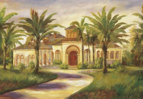 Framed Casa Bueno I Print