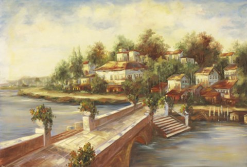 Framed Lago Maggiore II Print