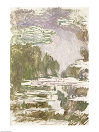 Framed Study for the Waterlilies, 1907 Print