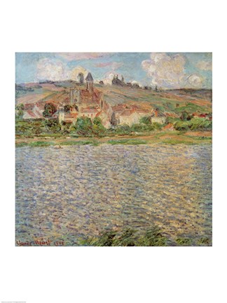 Framed Vetheuil, 1901 Print