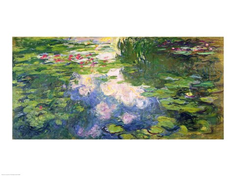 Framed Nympheas Print