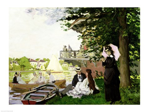 Framed Garden House on the Zaan, Zaandam, 1871 Print