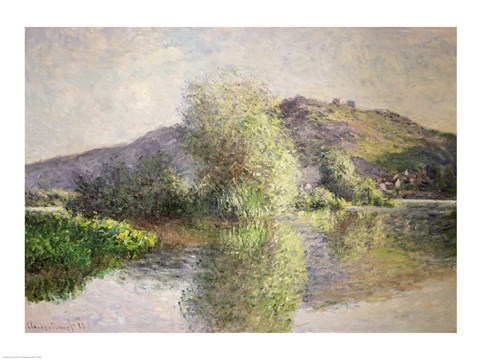 Framed Little Islands at Port-Villez, 1883 Print