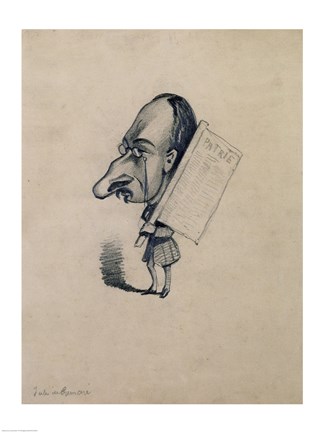 Framed Jules de Premaray Print