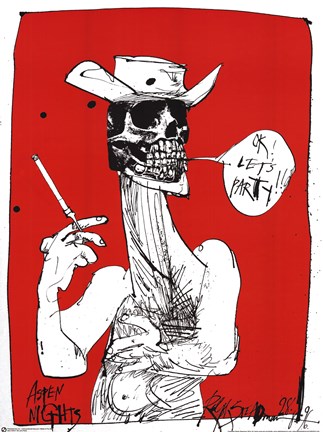 Framed OK LET'S PARTY Print