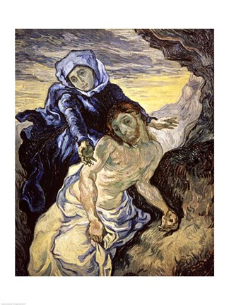 Framed Pieta, 1890 Print