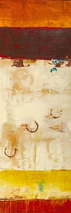 Framed Fire Engine Red II Print