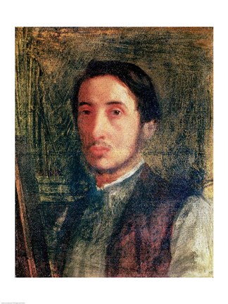 Framed Self Portrait as a Young Man Print