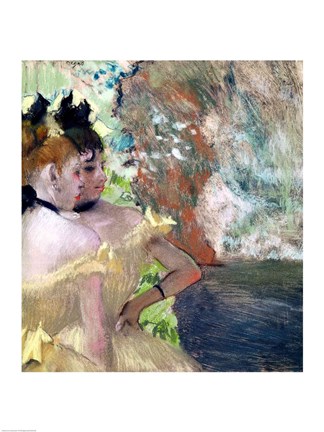 Framed Dancers in the Wings Print