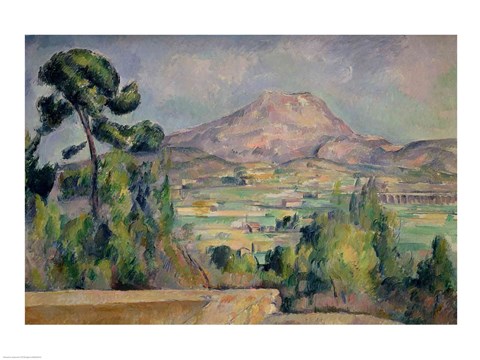 Framed Montagne Sainte-Victoire C Print