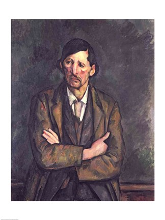 Framed Man with Crossed Arms, c.1899 Print