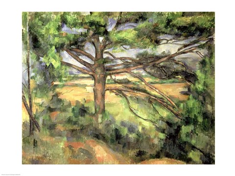 Framed Large Pine, 1895-97 Print